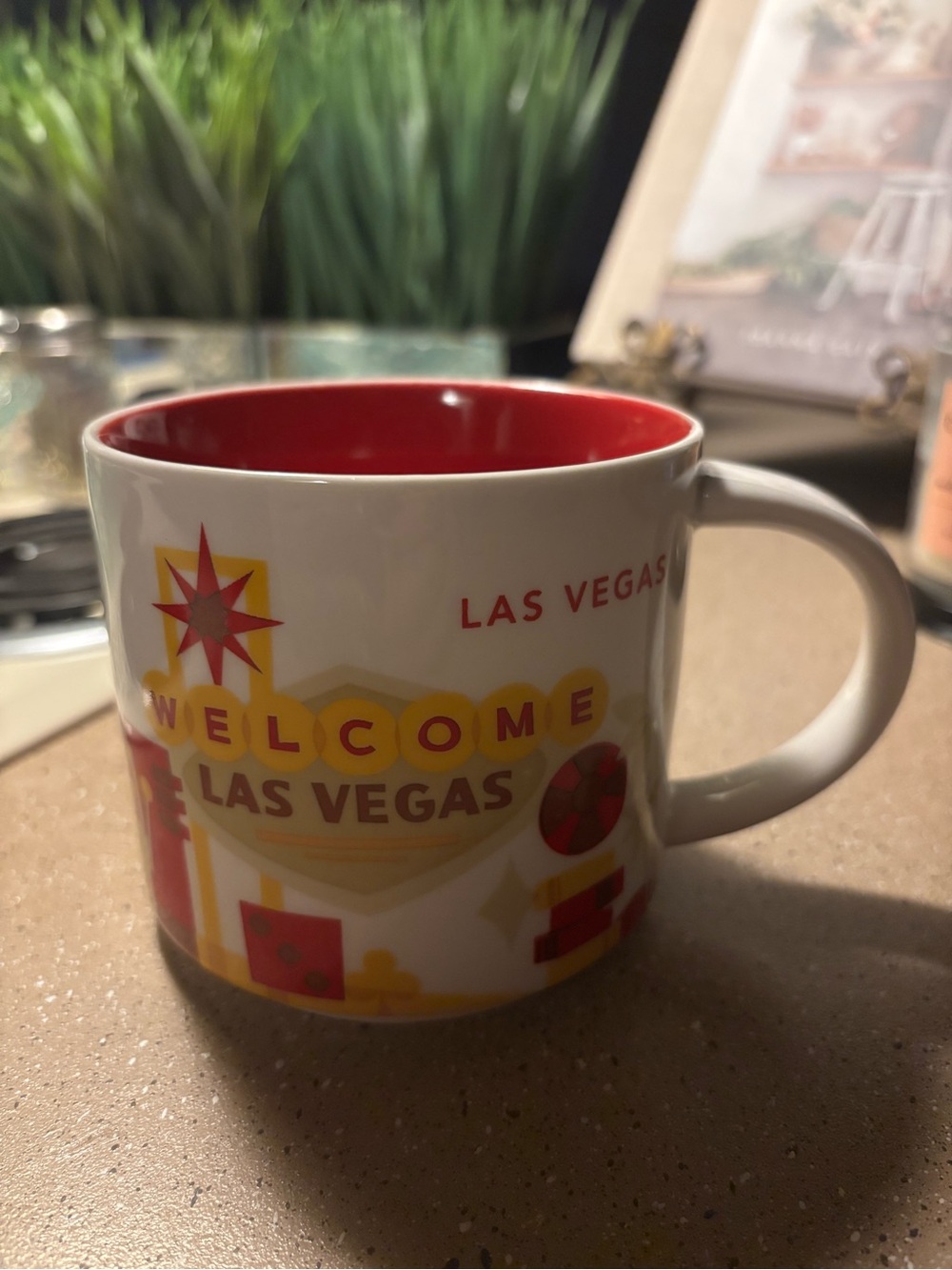 Starbucks White Mug Las Vegas - You Are Here Collection